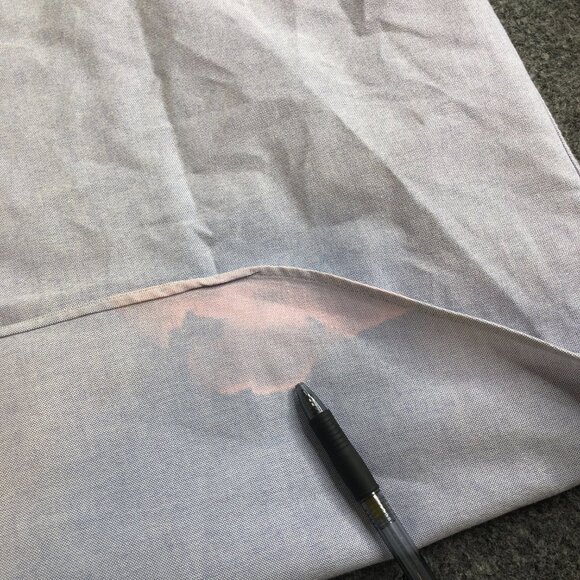 Polo Ralph Lauren Shirt Mens Large Blue Short Sleeve Blake Chambray Flesh Pony - Picture 10 of 13